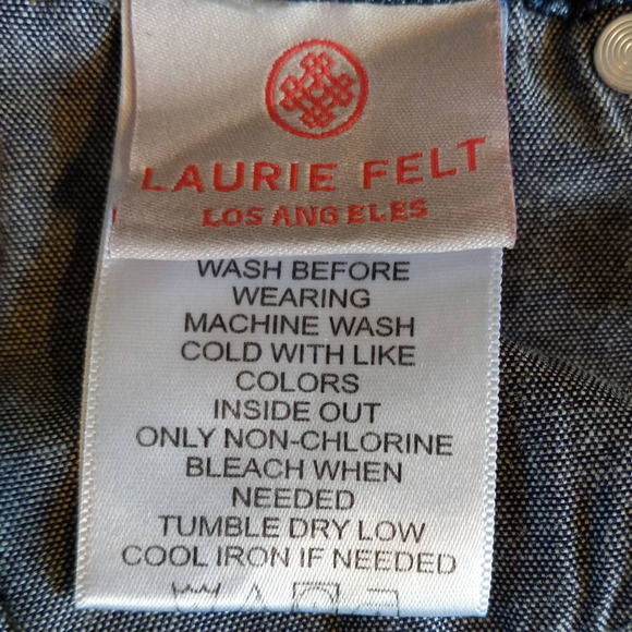 Laurie Felt | Classic Denim All-Over Floral Embroidered Slim Leg Jeans - Picture 11 of 15